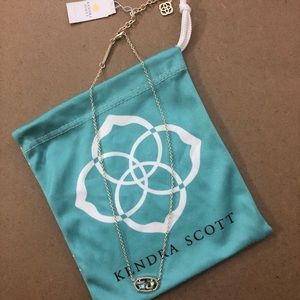 NWT Kendra Scott Gold Abalone Elisa Necklace